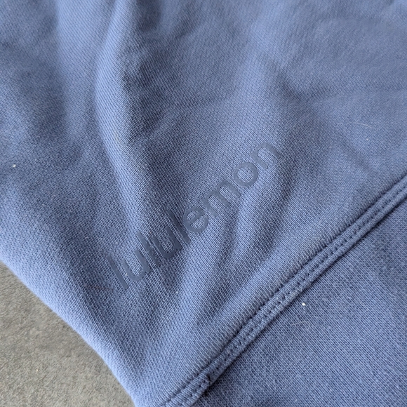 Lululemon Perfectly Oversized Crew Water Drop Size 4 - Picture 7 of 9